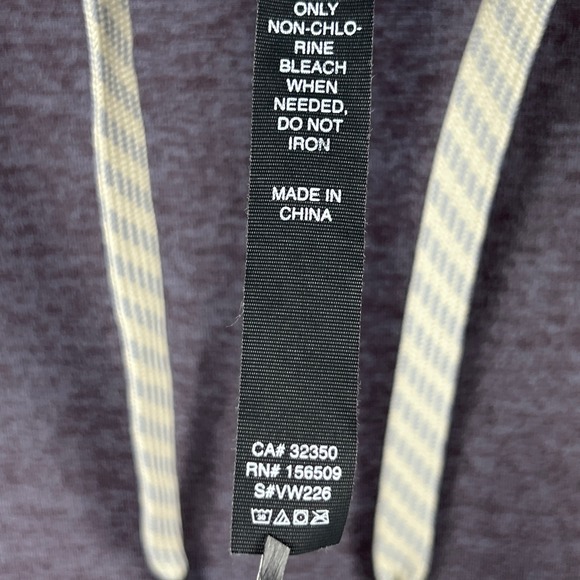 Vuori Halo Performance Hoodie Womens Large Heather Purple VW226 Pullover - Picture 11 of 13